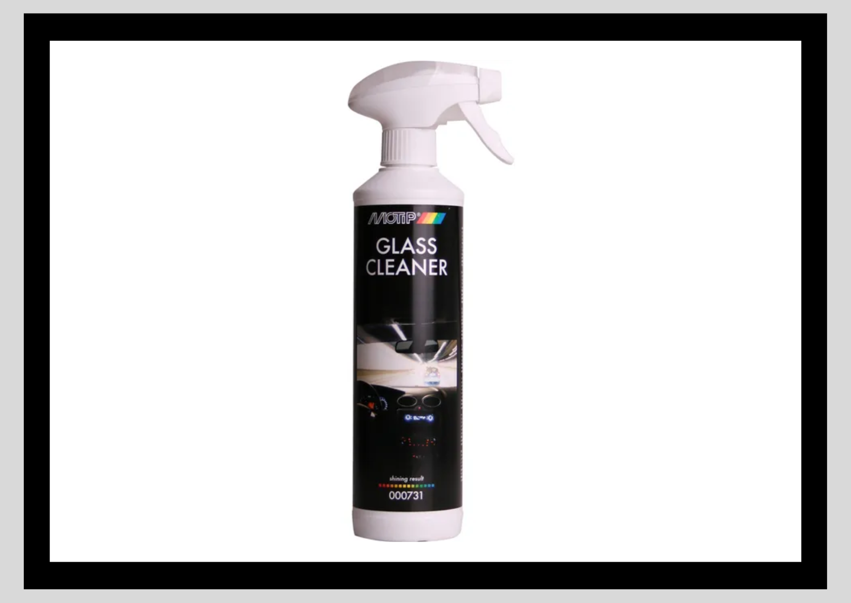 Glass cleaner. 000731